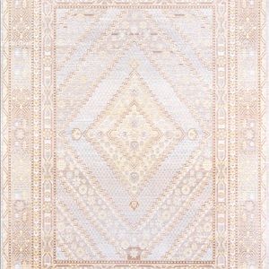 Momeni Isabella Grey Geometric Runner Rug